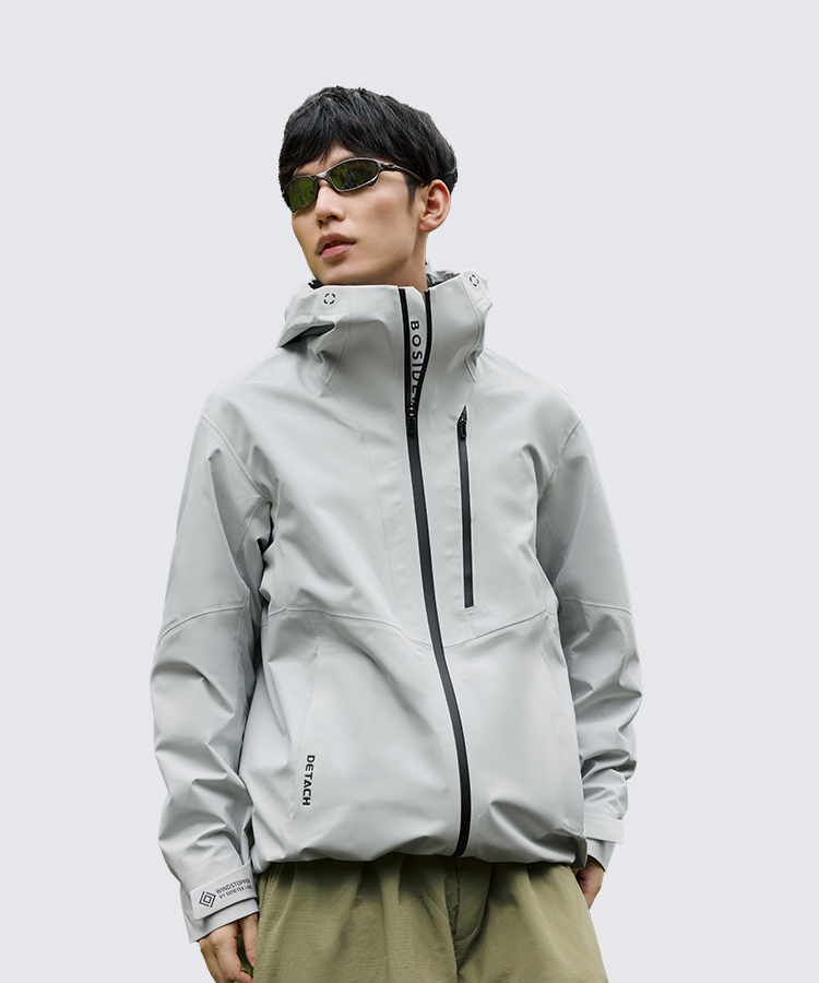 Goose Down Windbreaker Jacket