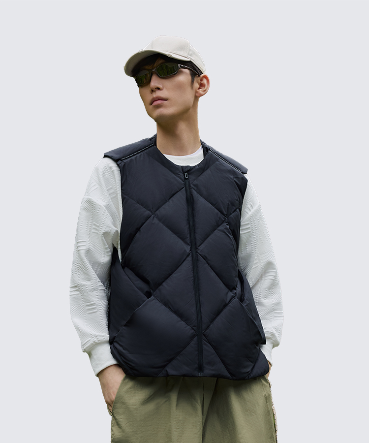 Goose Down Windbreaker Jacket