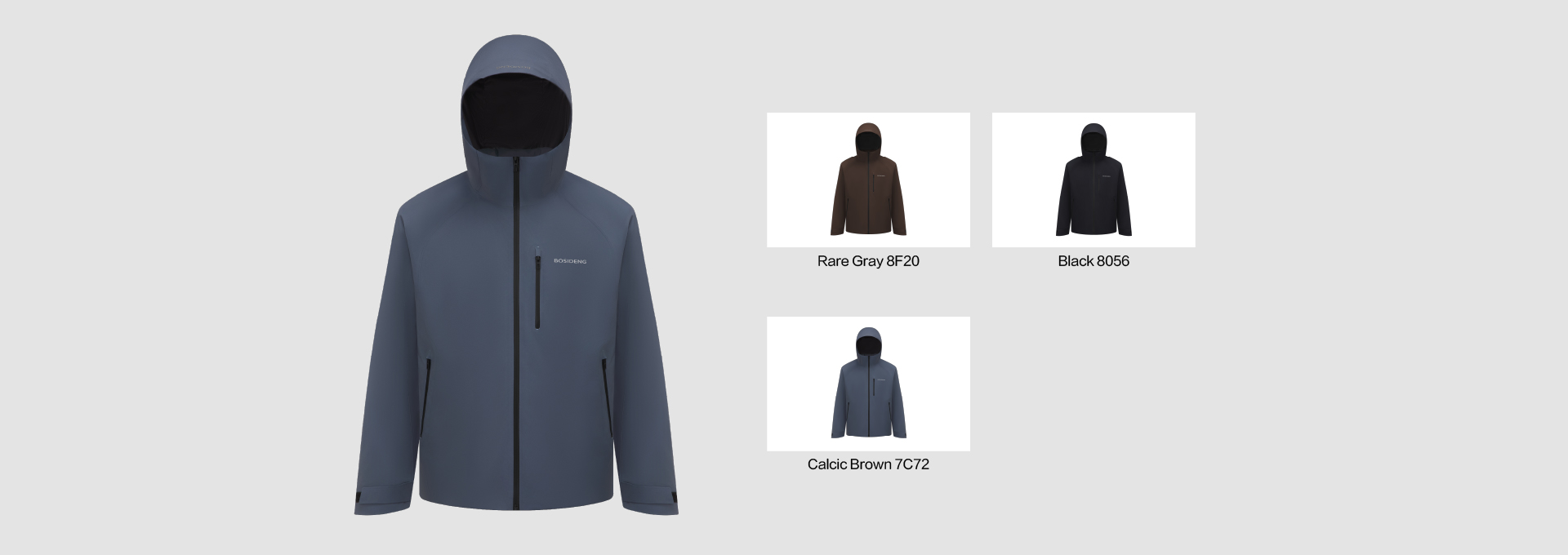 DIBIAN 3-in-1 Down Windbreaker Jacket