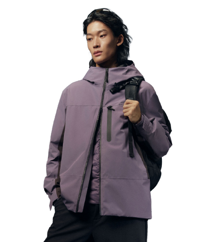 DIBIAN 3-in-1 Down Windbreaker Jacket