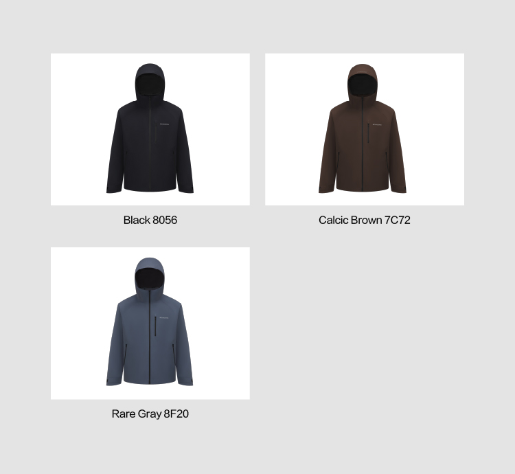 DIBIAN 3-in-1 Down Windbreaker Jacket