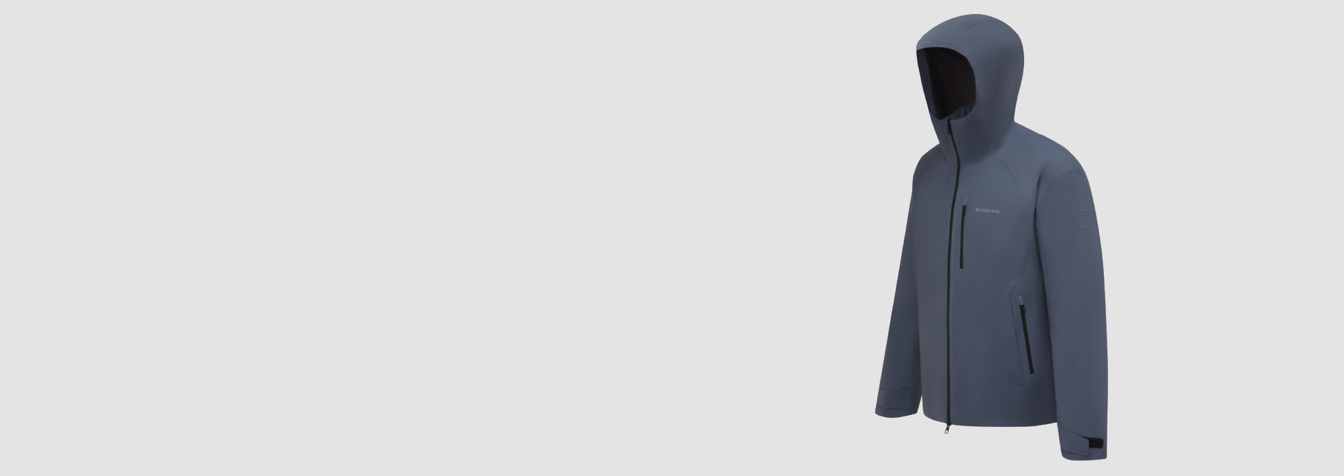 DIBIAN 3-in-1 Down Windbreaker Jacket