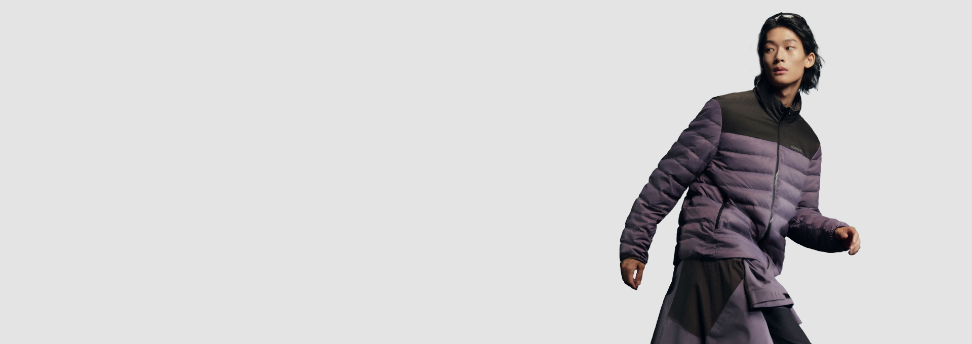 DIBIAN 3-in-1 Down Windbreaker Jacket